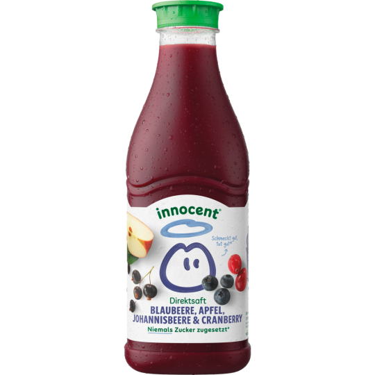 Innocent Direktsaft Blaubeere&Apfel&Johannisbeere&Cranberry 0,9l DPG
