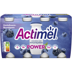 Actimel Power Heidelbeere-Brombeere 8x100g
