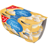 Gut & Günstig Bourbon Vanillepudding mit Sahne...