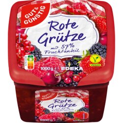 Gut & Günstig Rote Grütze 1000g