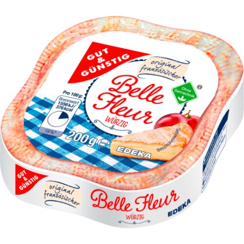 Gut & Günstig Belle Fleur Weichkäse würzig 60% 200g