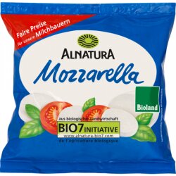 Bio Alnatura Mozzarella 45% Vollfettstufe 200g
