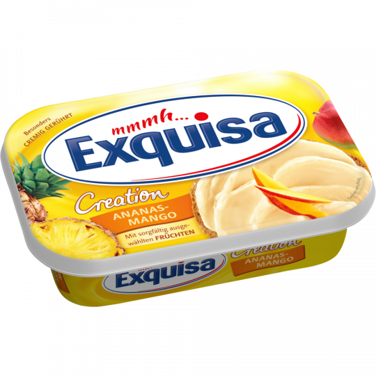 Exquisa Frischkäse Ananas Mango 50%Fett i.Tr.200g