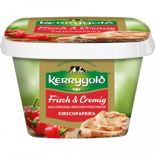 Kerrygold Frisch & Cremig aus original irischem Frischkäse Kirschpaprika 150g