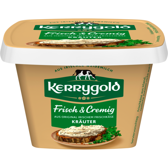 Kerrygold Frisch & Cremig aus original irischem Frischkäse Kräuter 150g