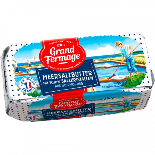 Grand Fermage Meersalzbutter 250g