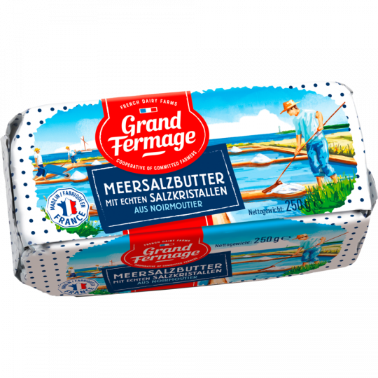 Grand Fermage Meersalzbutter 250g