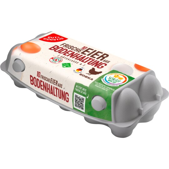 GUT&GÜNSTIG Eier aus Bodenhaltung DE Gr.M 10ST