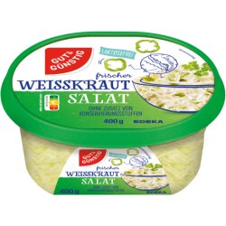 Gut & Günstig Frischer Weißkraut Salat 400g