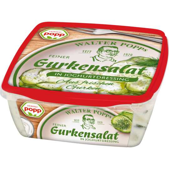 Popp Gurkensalat 400g