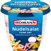 Homann Nudelsalat mit Schinken und Ei 400g