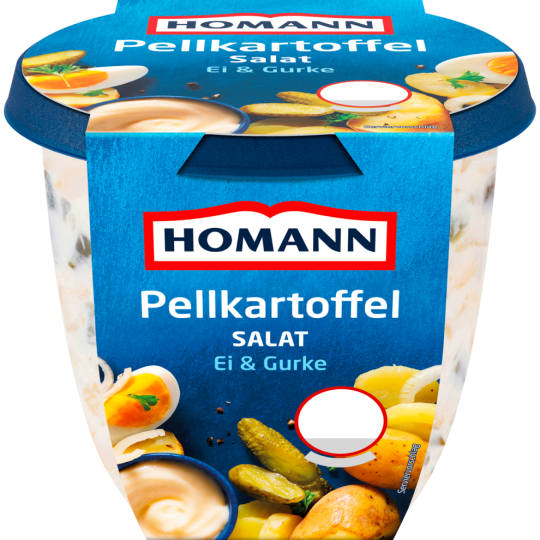 Homann Pellkartoffelsalat Ei&Gurke 400g