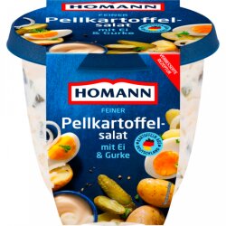 Homann Pellkartoffelsalat Ei&Gurke 400g