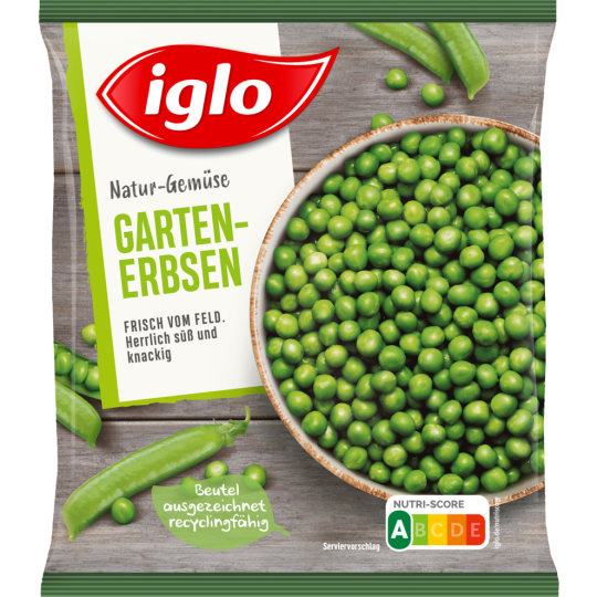 Iglo Gartenerbsen 700g