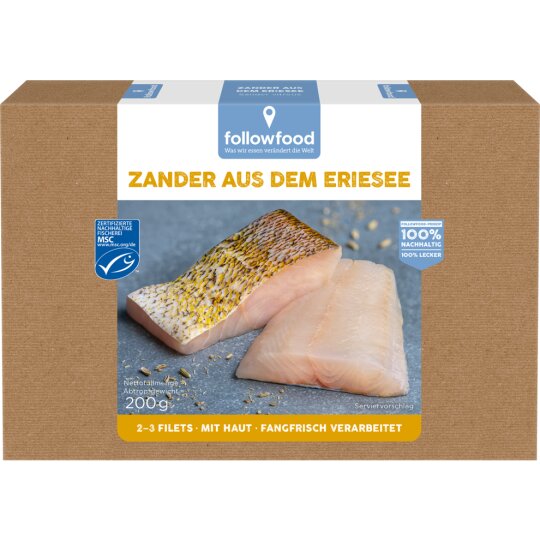 Followfish Zander aus dem Eriesee 200g