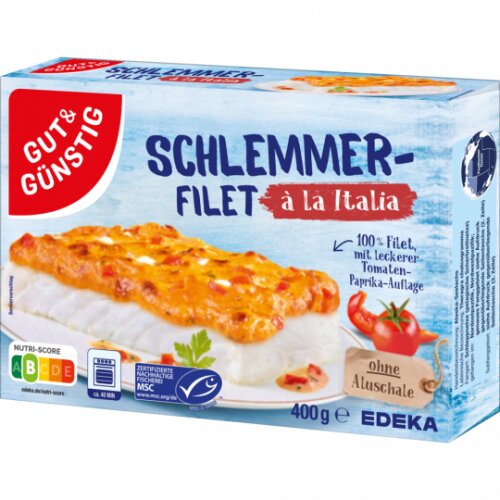 Gut & Günstig Schlemmerfilet A la Italia 400g