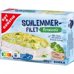 Gut & Günstig Schlemmerfilet Broccoli 400g