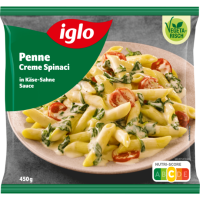 Iglo Penne con Spinaci e Pomodori 450g