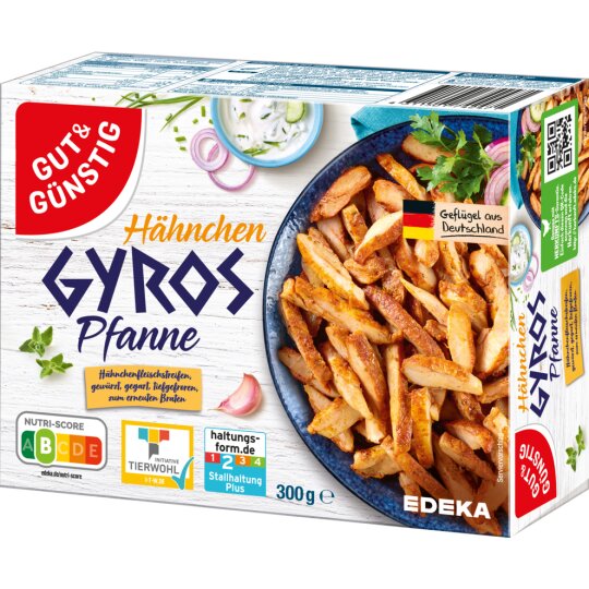 Gut & Günstig Hähnchen Gyrospfanne 300g  QS