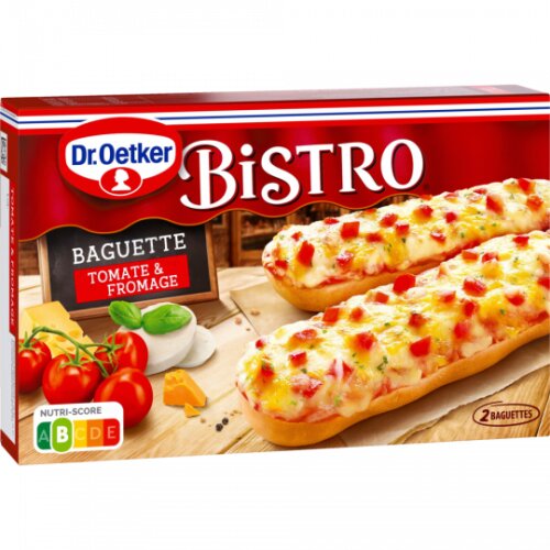 Dr.Oetker Bistro Baguettes Tomate-Fromage 250g
