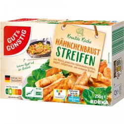 Gut & Günstig Hähnchenbruststreifen 250g  QS
