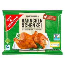 Gut & Günstig Hähnchenschenkel mit...