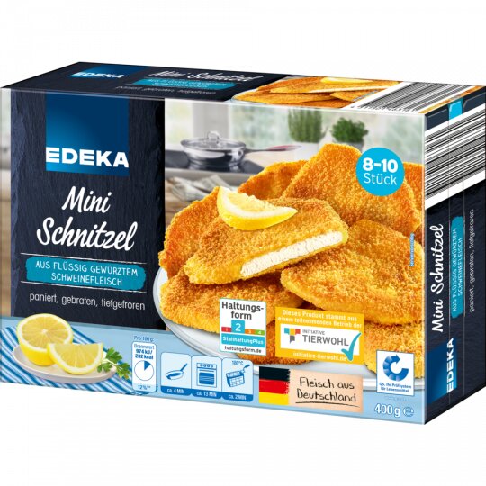 EDEKA Mini Schweine Schnitzel 400g QS