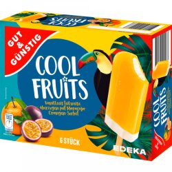 Gut & Günstig Cool Fruits Orange-Maracuja 6x60ml