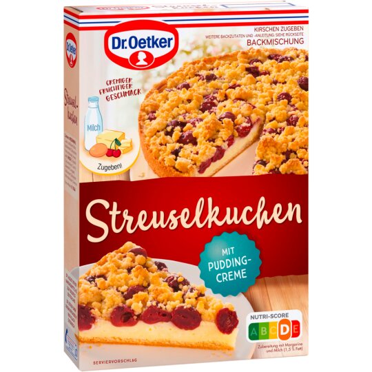 Dr.Oetker Streusel Kuchen 512g