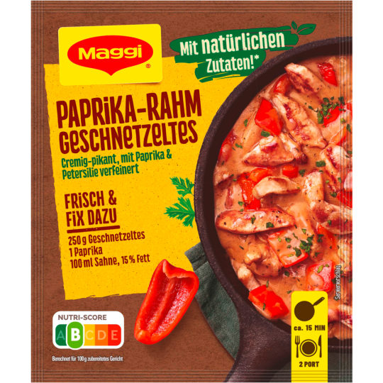 Maggi Fix Paprika Rahm Geschnetzeltes 41g