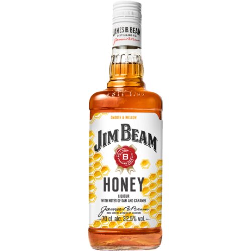 Jim Beam Honey Likör mit Kentucky Straight Bourbon Whiskey 32,5% 0,7l