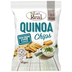 Eat Real Quinoa Sour Cream&Schnittlauch Chips vegan 80g