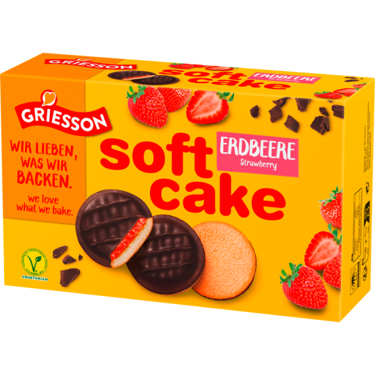 Griesson Soft Cake Erdbeere 300g