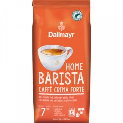 Dallmayr Home Barista Caffee Crema Forte Rainforest...