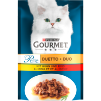 Gourmet Perle Huhn&Rind Katzennassnahrung 85g