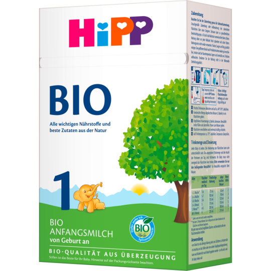 Bio Hipp Anfangsmilch 1 600g