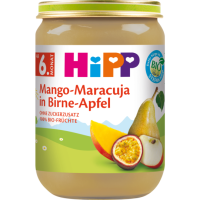 Bio Hipp Mango-Maracuja in Birne-Apfel ab 6.Monat 190g