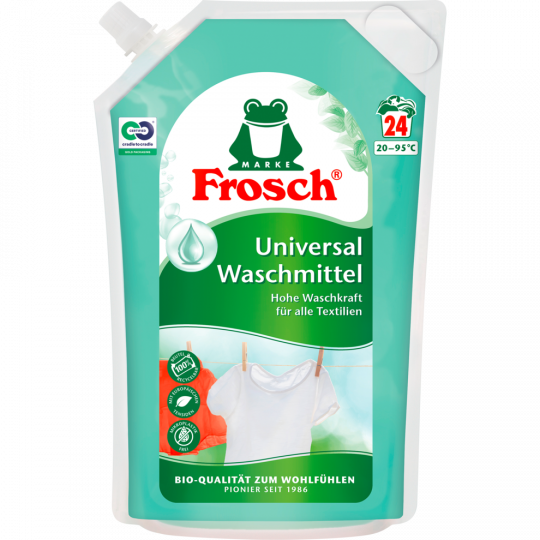 Frosch Waschmittel flüssig 1,8l 24WL
